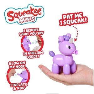 Squeaker Minis | Sugapops the Unicorn - Purple